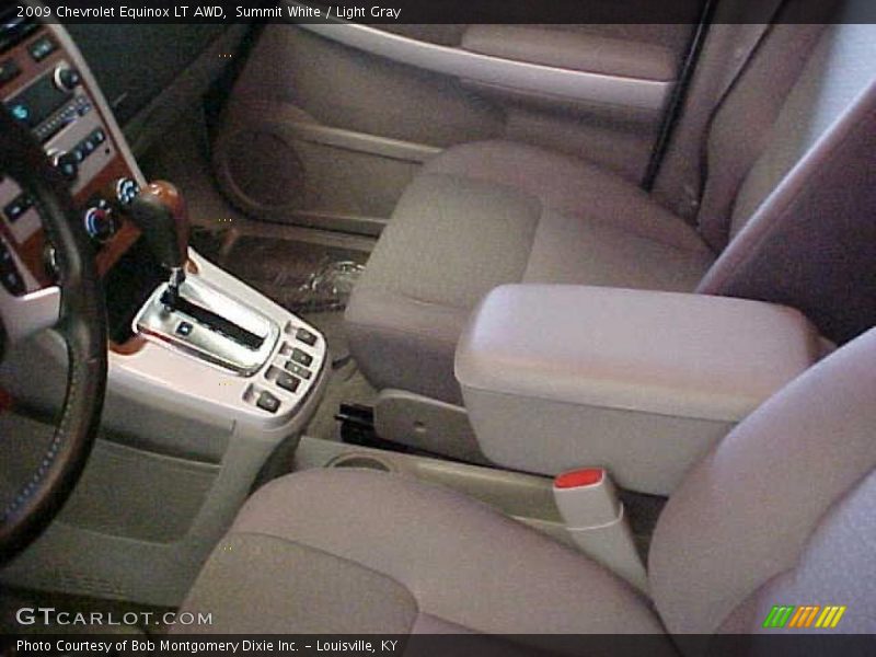 Summit White / Light Gray 2009 Chevrolet Equinox LT AWD