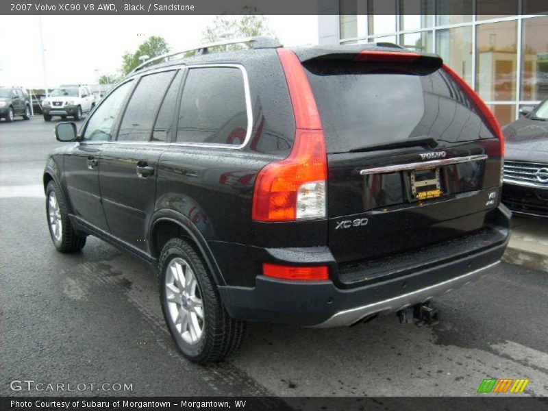Black / Sandstone 2007 Volvo XC90 V8 AWD