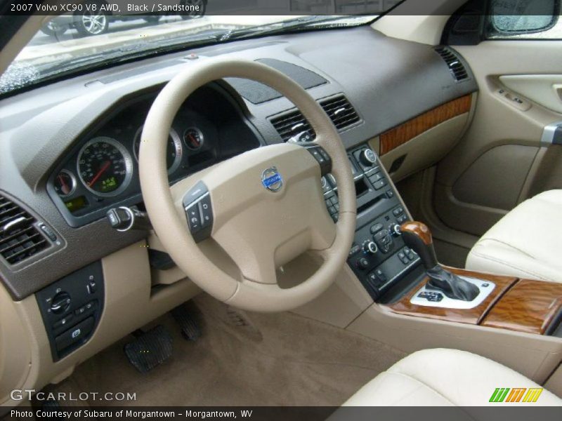 Black / Sandstone 2007 Volvo XC90 V8 AWD