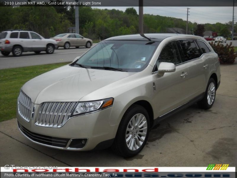 Gold Leaf Metallic / Light Stone 2010 Lincoln MKT AWD