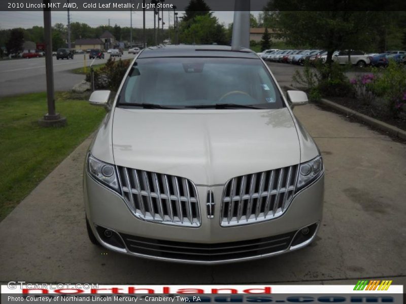 Gold Leaf Metallic / Light Stone 2010 Lincoln MKT AWD