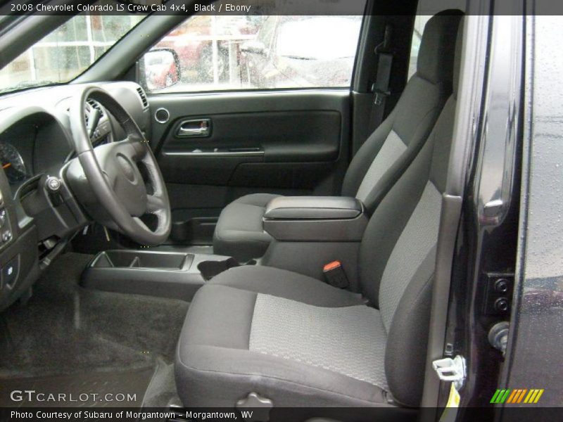 Black / Ebony 2008 Chevrolet Colorado LS Crew Cab 4x4