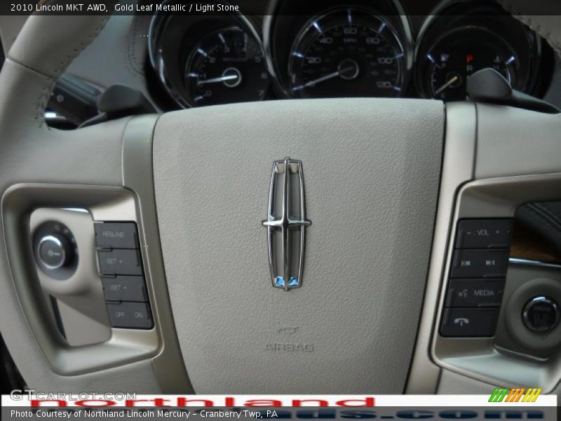 Gold Leaf Metallic / Light Stone 2010 Lincoln MKT AWD