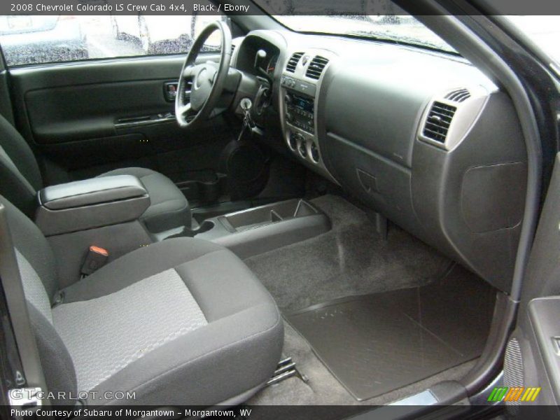 Black / Ebony 2008 Chevrolet Colorado LS Crew Cab 4x4