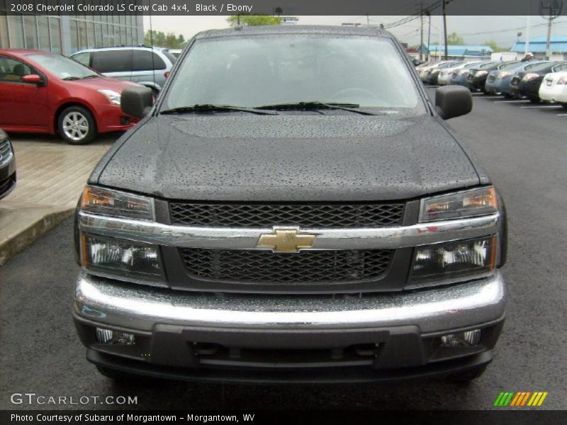 Black / Ebony 2008 Chevrolet Colorado LS Crew Cab 4x4