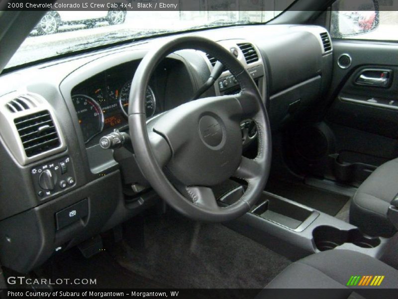 Black / Ebony 2008 Chevrolet Colorado LS Crew Cab 4x4