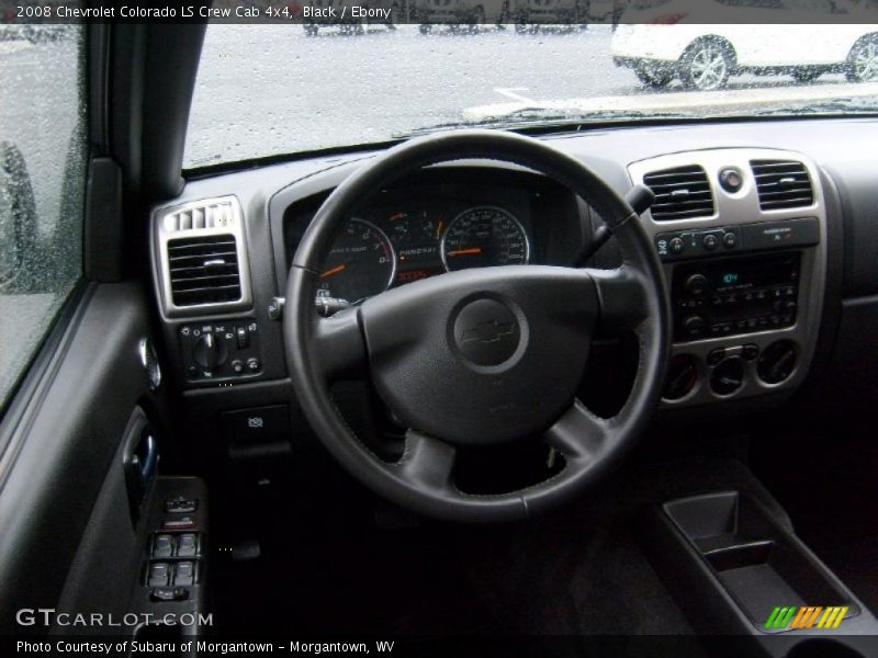 Black / Ebony 2008 Chevrolet Colorado LS Crew Cab 4x4