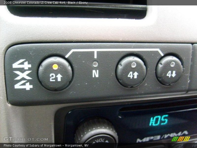 Black / Ebony 2008 Chevrolet Colorado LS Crew Cab 4x4