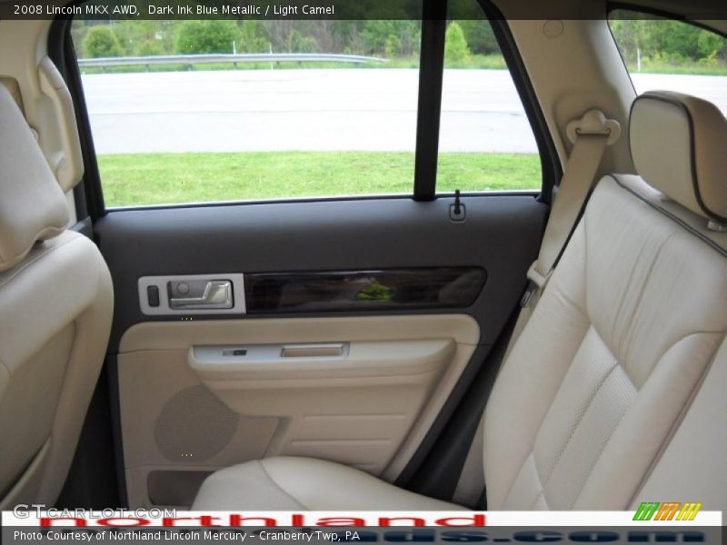 Dark Ink Blue Metallic / Light Camel 2008 Lincoln MKX AWD
