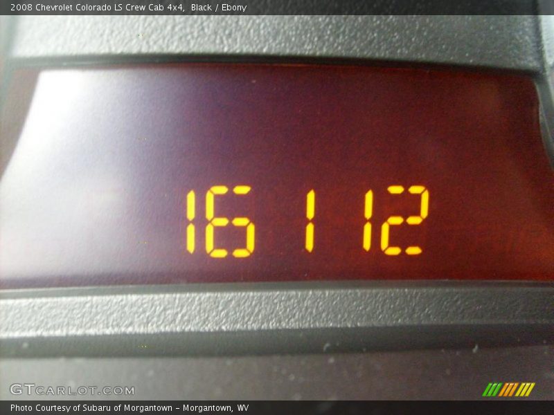 Black / Ebony 2008 Chevrolet Colorado LS Crew Cab 4x4