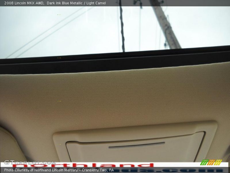 Dark Ink Blue Metallic / Light Camel 2008 Lincoln MKX AWD