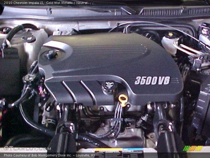 Gold Mist Metallic / Neutral 2010 Chevrolet Impala LS