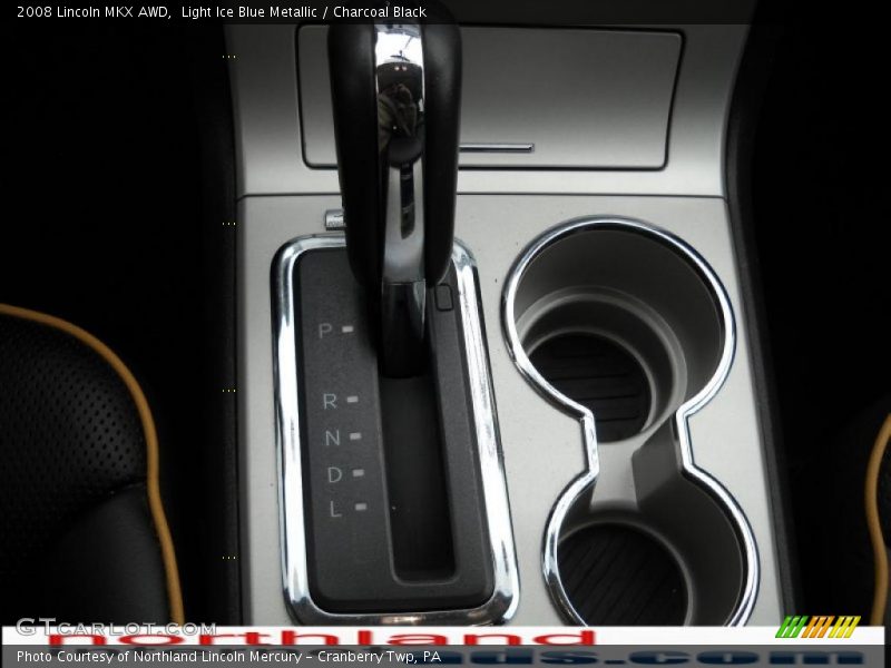 Light Ice Blue Metallic / Charcoal Black 2008 Lincoln MKX AWD