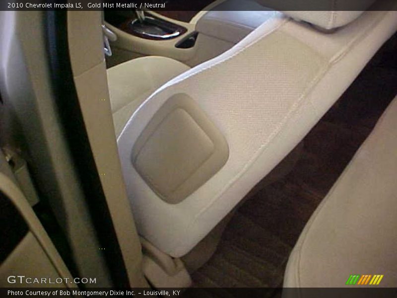 Gold Mist Metallic / Neutral 2010 Chevrolet Impala LS