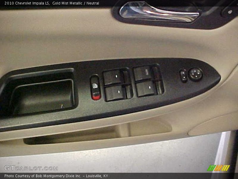 Gold Mist Metallic / Neutral 2010 Chevrolet Impala LS