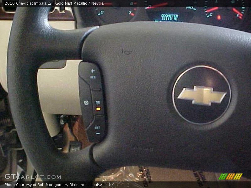 Gold Mist Metallic / Neutral 2010 Chevrolet Impala LS