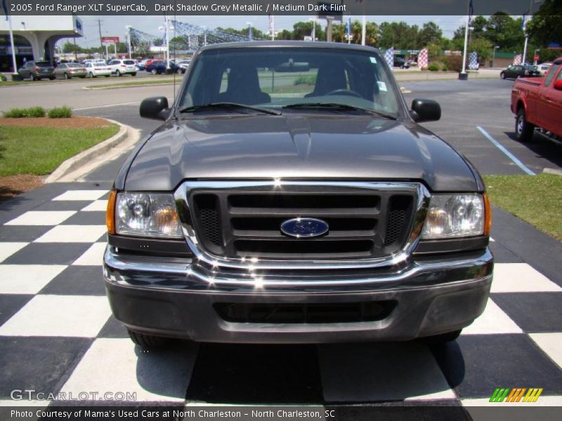 Dark Shadow Grey Metallic / Medium Dark Flint 2005 Ford Ranger XLT SuperCab