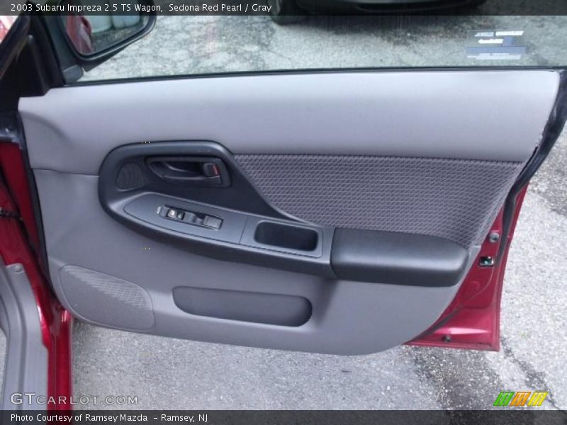 Sedona Red Pearl / Gray 2003 Subaru Impreza 2.5 TS Wagon