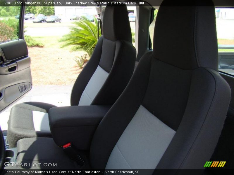 Dark Shadow Grey Metallic / Medium Dark Flint 2005 Ford Ranger XLT SuperCab