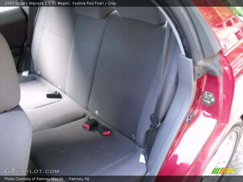Sedona Red Pearl / Gray 2003 Subaru Impreza 2.5 TS Wagon