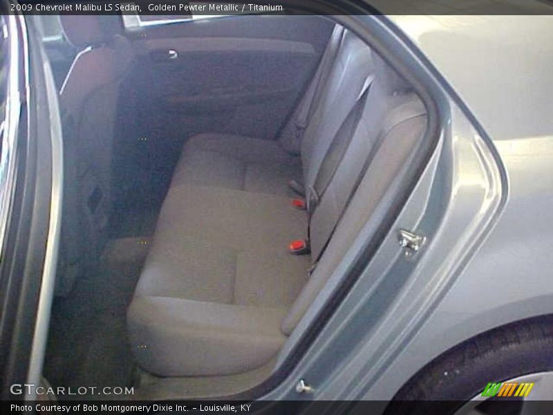 Golden Pewter Metallic / Titanium 2009 Chevrolet Malibu LS Sedan
