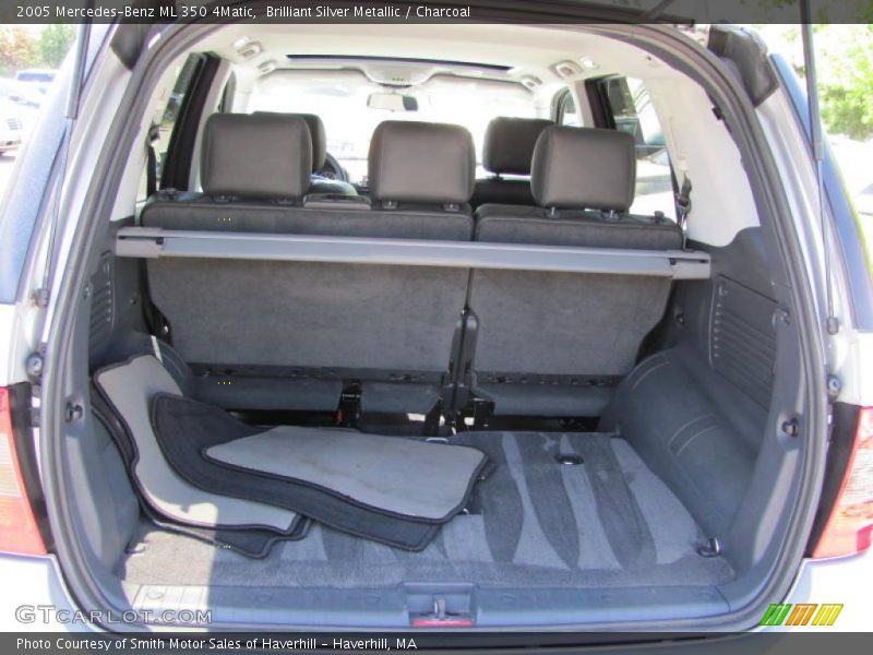 Brilliant Silver Metallic / Charcoal 2005 Mercedes-Benz ML 350 4Matic