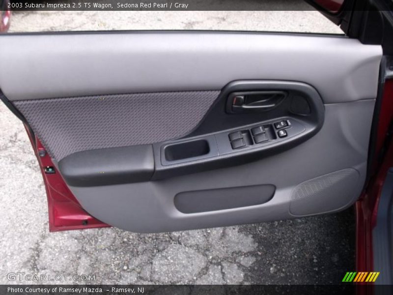 Sedona Red Pearl / Gray 2003 Subaru Impreza 2.5 TS Wagon