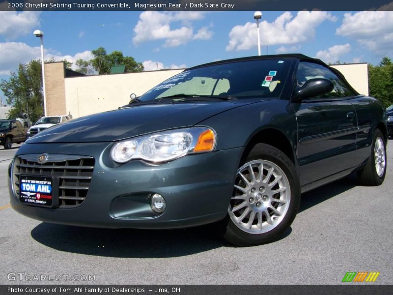 Magnesium Pearl / Dark Slate Gray 2006 Chrysler Sebring Touring Convertible