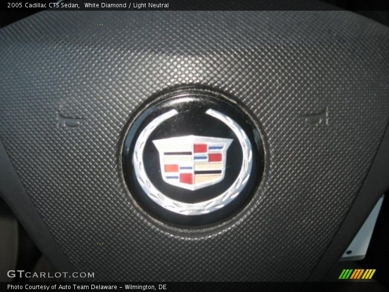 White Diamond / Light Neutral 2005 Cadillac CTS Sedan