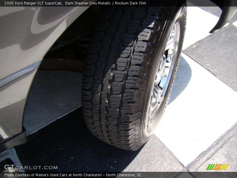 Dark Shadow Grey Metallic / Medium Dark Flint 2005 Ford Ranger XLT SuperCab