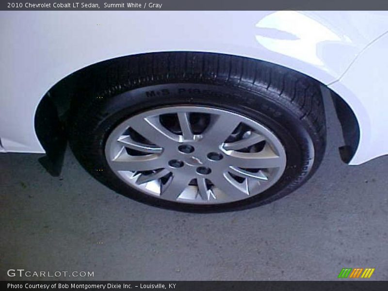 Summit White / Gray 2010 Chevrolet Cobalt LT Sedan