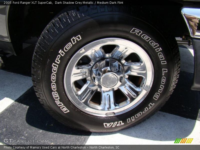 Dark Shadow Grey Metallic / Medium Dark Flint 2005 Ford Ranger XLT SuperCab