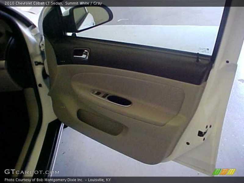 Summit White / Gray 2010 Chevrolet Cobalt LT Sedan