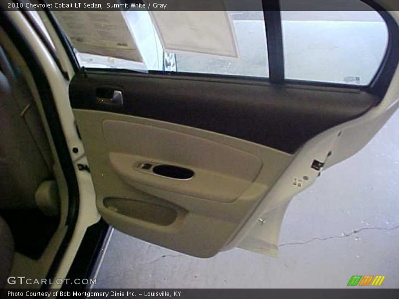 Summit White / Gray 2010 Chevrolet Cobalt LT Sedan