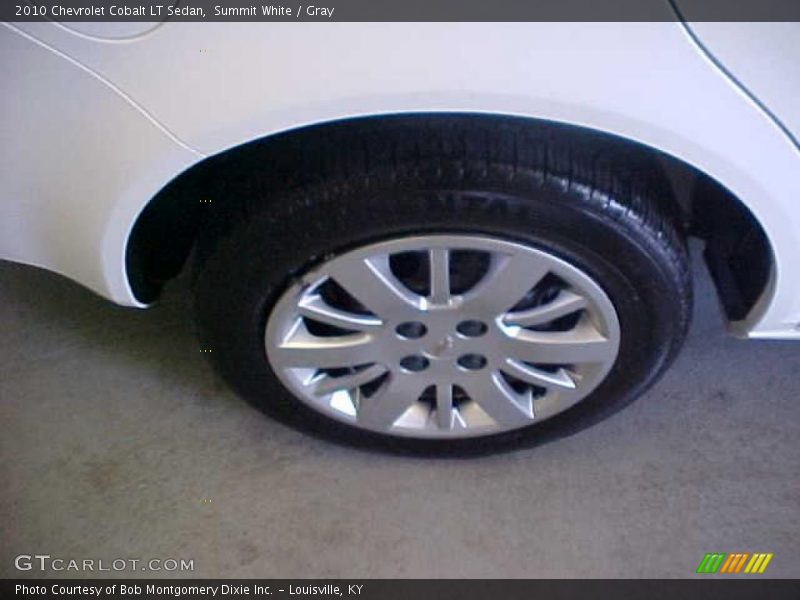 Summit White / Gray 2010 Chevrolet Cobalt LT Sedan
