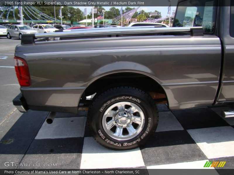 Dark Shadow Grey Metallic / Medium Dark Flint 2005 Ford Ranger XLT SuperCab