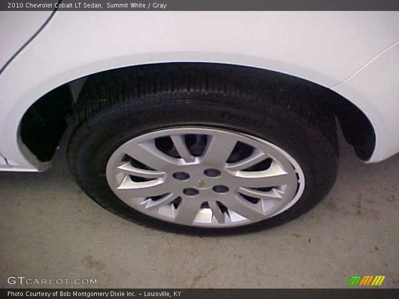 Summit White / Gray 2010 Chevrolet Cobalt LT Sedan