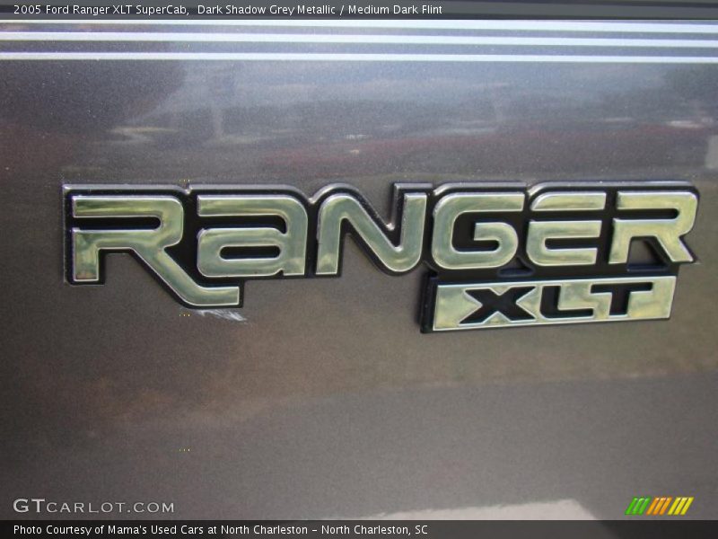 Dark Shadow Grey Metallic / Medium Dark Flint 2005 Ford Ranger XLT SuperCab