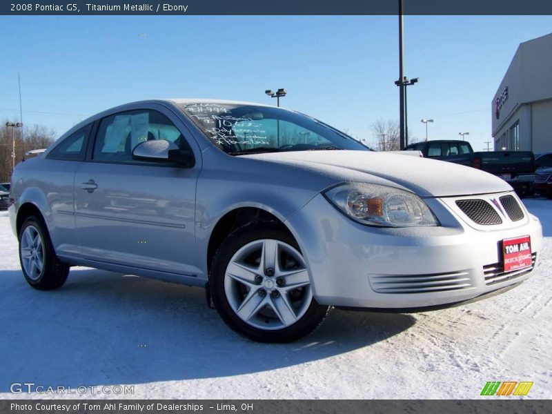 Titanium Metallic / Ebony 2008 Pontiac G5