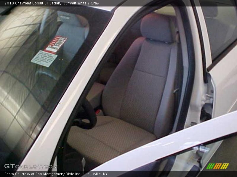 Summit White / Gray 2010 Chevrolet Cobalt LT Sedan