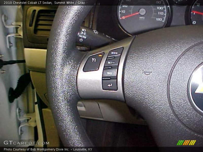 Summit White / Gray 2010 Chevrolet Cobalt LT Sedan