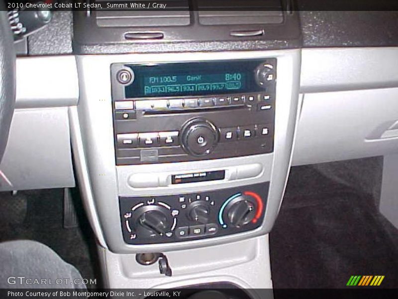 Summit White / Gray 2010 Chevrolet Cobalt LT Sedan