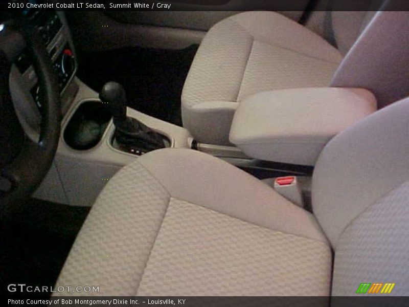 Summit White / Gray 2010 Chevrolet Cobalt LT Sedan