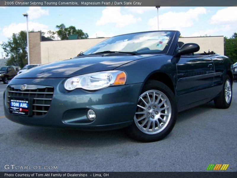 Magnesium Pearl / Dark Slate Gray 2006 Chrysler Sebring Touring Convertible