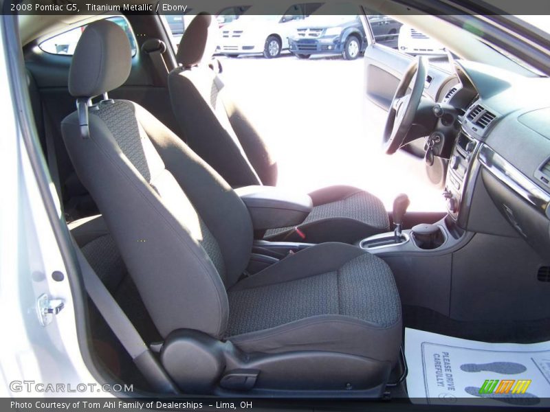 Titanium Metallic / Ebony 2008 Pontiac G5