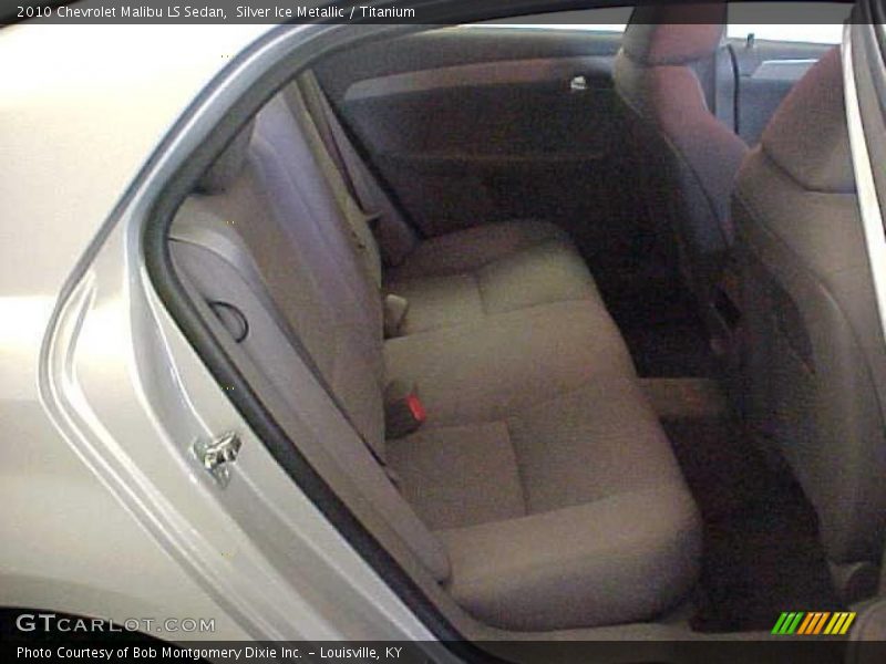 Silver Ice Metallic / Titanium 2010 Chevrolet Malibu LS Sedan