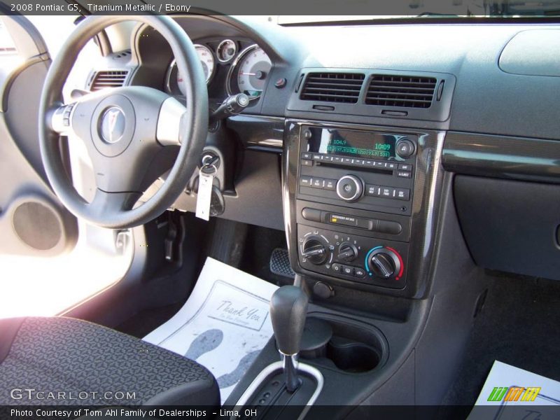 Titanium Metallic / Ebony 2008 Pontiac G5