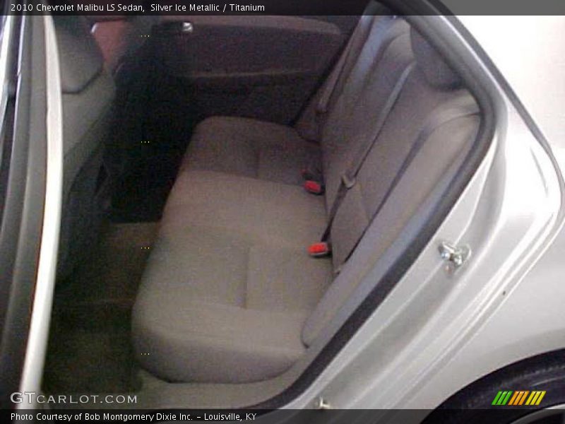 Silver Ice Metallic / Titanium 2010 Chevrolet Malibu LS Sedan