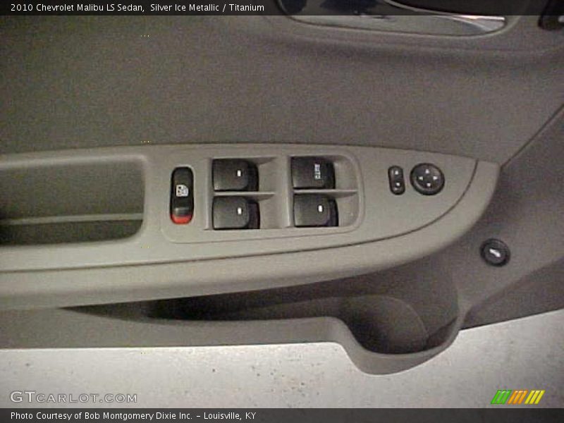 Silver Ice Metallic / Titanium 2010 Chevrolet Malibu LS Sedan