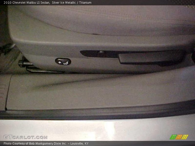 Silver Ice Metallic / Titanium 2010 Chevrolet Malibu LS Sedan